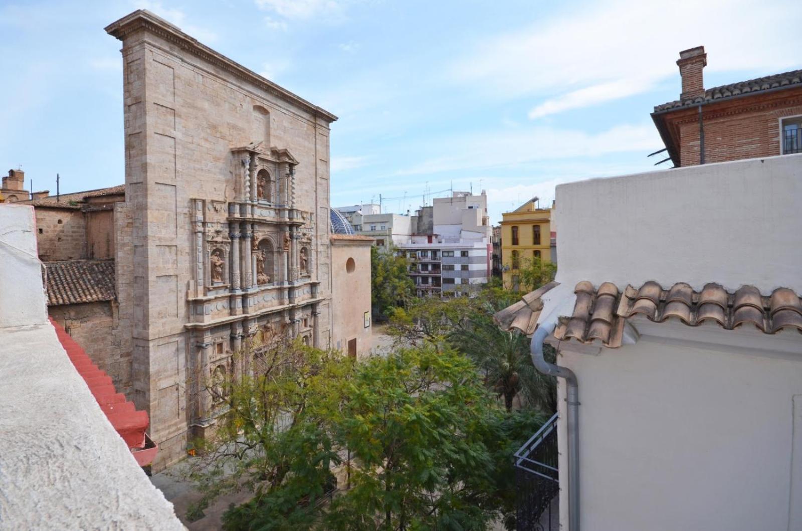 발렌시아 Sunny Cozy Penthouse With A Terrace At Plaza Del Carmen 아파트 외부 사진